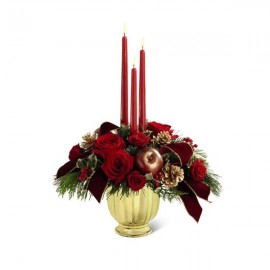 The FTD Holiday Traditions Centerpiece 